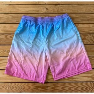 NEW Vapor 95 Athletic Shorts Size 36 Men’s Blue Pink Ombré